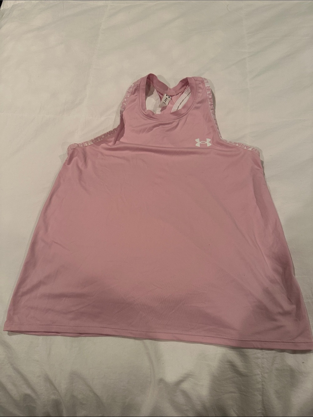 Under Armour Light Pink Racerback Performance Tank